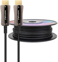 Cabo HDMI V2.1 AOC Nanocable 8K@60Hz 4K@120Hz 48Gbps A/M-A/M 30 m Preto