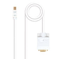 Cabo Conversor Nanocable Mini DisplayPort/M > VGA/M 2 M Branco