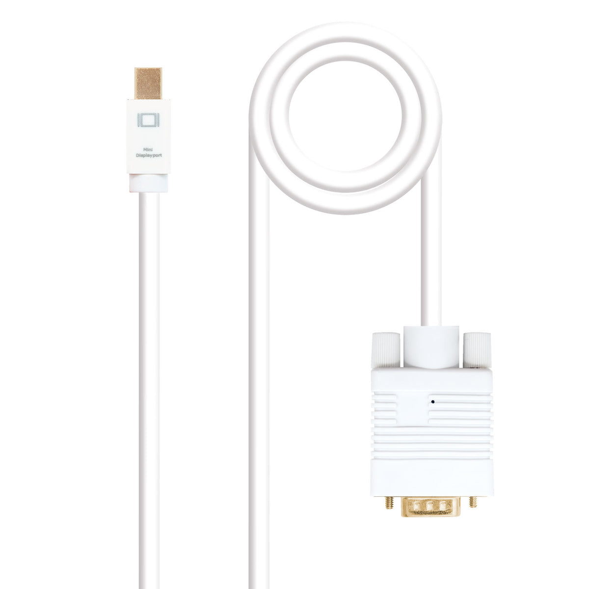 Cabo Conversor Nanocable Mini DisplayPort/M > VGA/M 2 M Branco