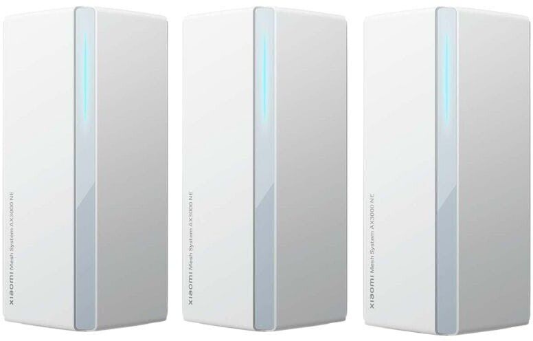 Sistema Mesh Xiaomi AX3000 NE (Pack x3) Wi-Fi 6