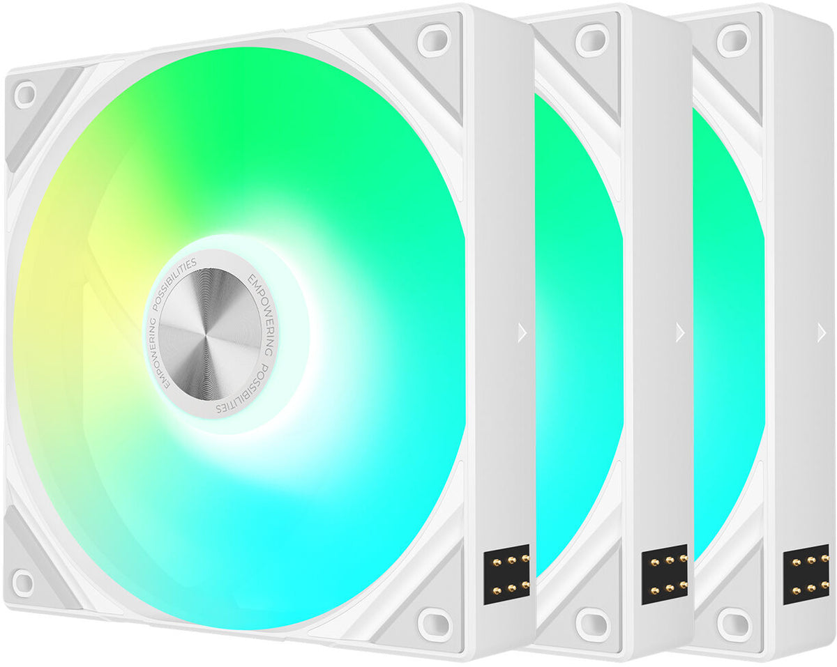 Ventoinha TRYX Rota SL ARGB Branco 120mm (Pack 3)