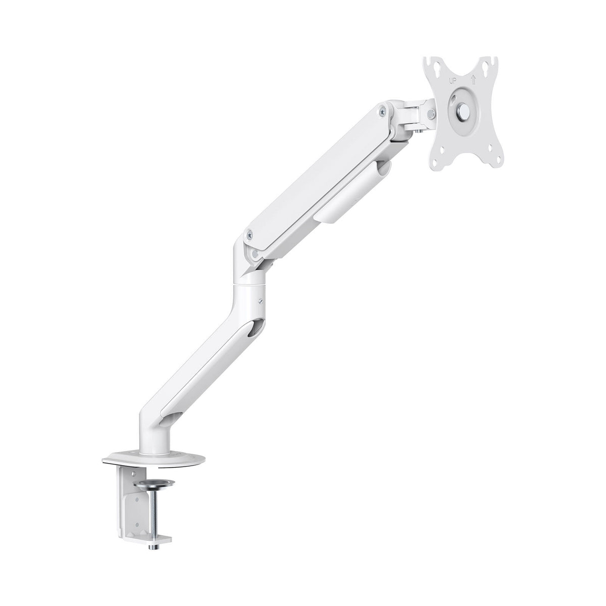 Suporte de Mesa Tooq Tilt e Giratório c/mola 17" a 32" Max. 9Kg Branco
