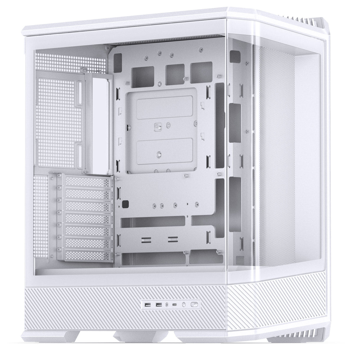 Caixa ATX Jonsbo D400 Vidro Temperado Branco