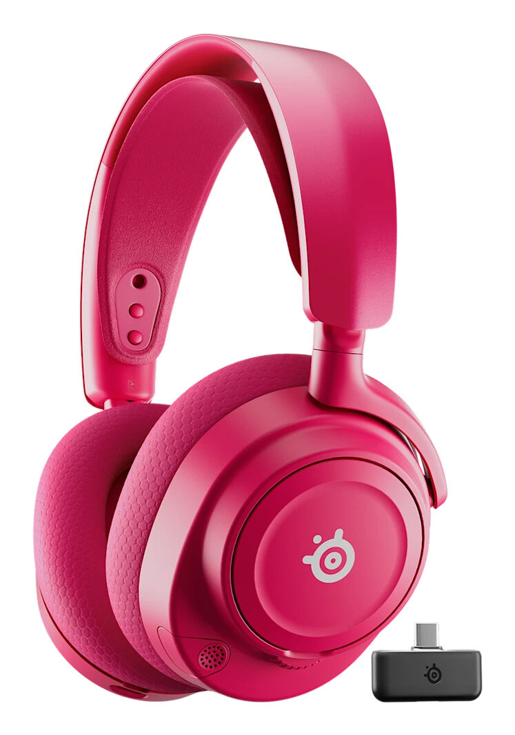 Headset SteelSeries Arctis Nova 7P Gen 2 Wireless/Bluetooth Magenta