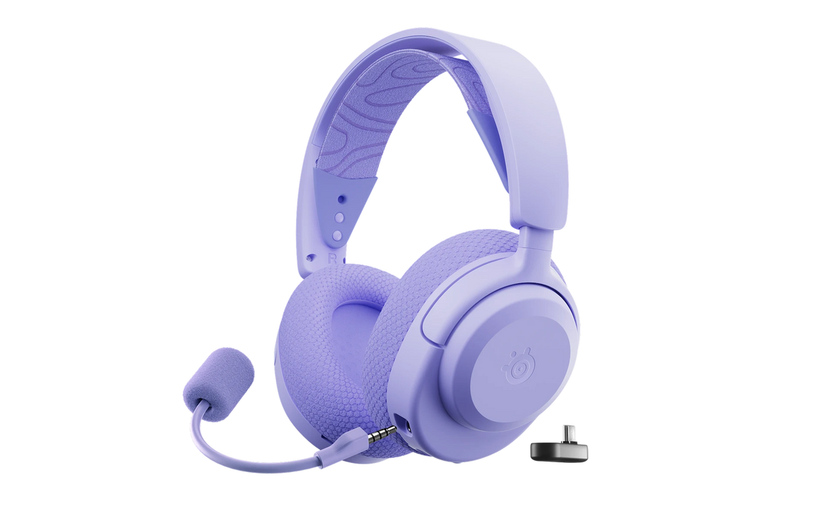Headset Steelseries Arctis Nova 3X Wireless/Bluetooth Lavanda