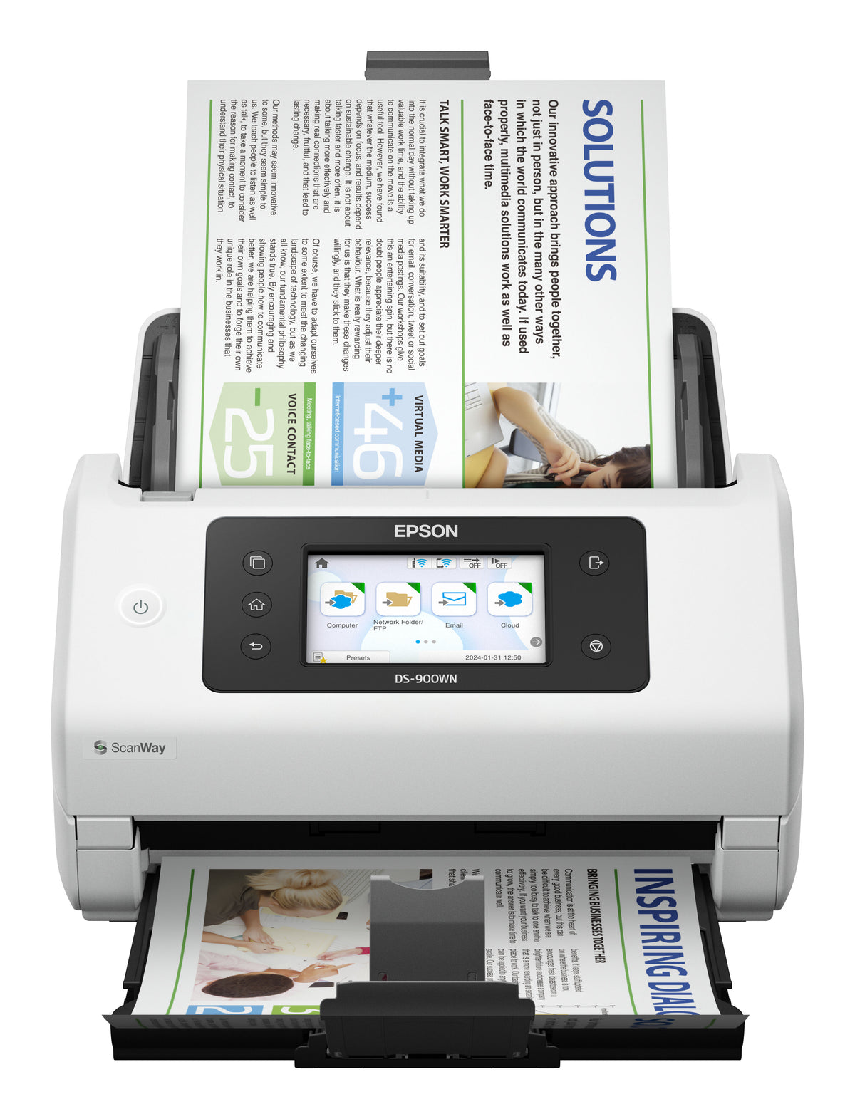 Scanner de Documentos Epson WorkForce DS-900WN