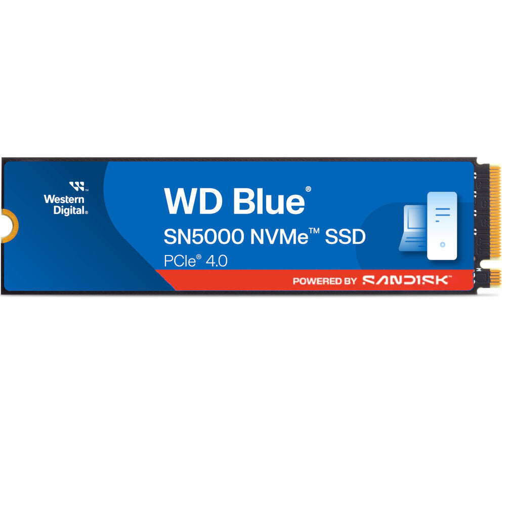 SSD Western Digital Blue SN5000 2TB Gen4 M.2 NVMe (5150/4850MB/s)
