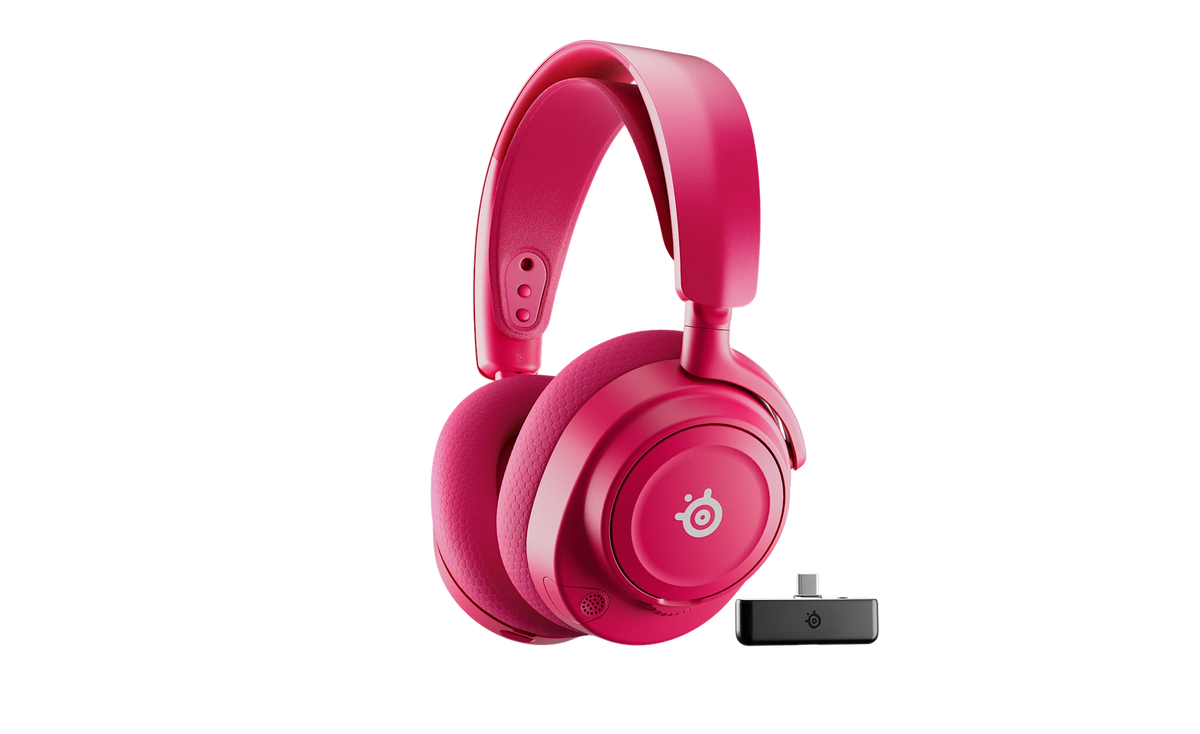 Headset SteelSeries Arctis Nova 7X Gen 2 Wireless/Bluetooth Magenta