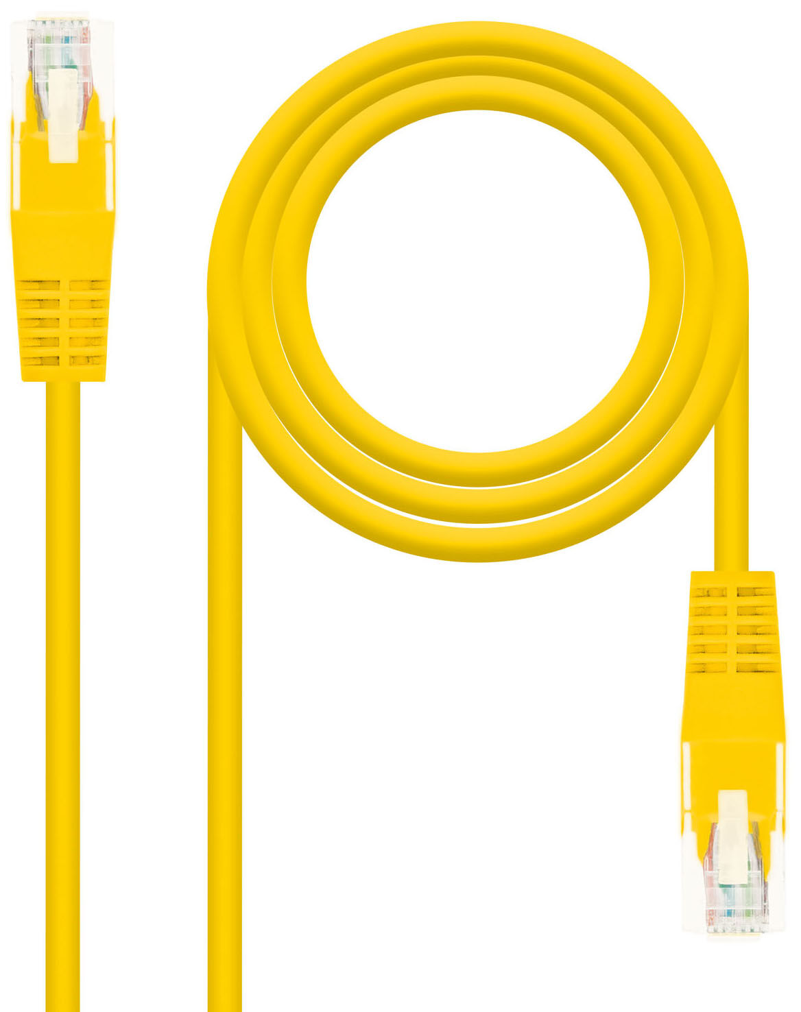Cabo de Rede Nanocable RJ45 UTP CAT.5E AWG24 3 M Amarelo