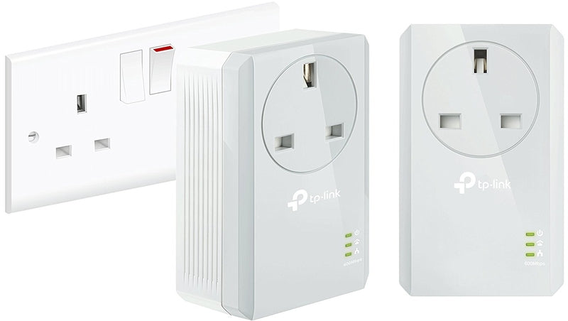 Power Line Tp-Link AV600 600 Mbps TL-PA4010P KIT