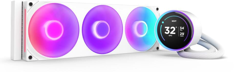 Water Cooler CPU NZXT Kraken Elite 360 (2025) RGB Branco