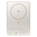 Power Bank Magnética Xiaomi Super Slim 5000mAh 22.5W Dourado