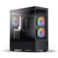 Caixa ATX Aerocool P500D Digi ARGB Vidro Temperado Preto