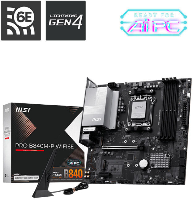 Motherboard MSI PRO B840M-P WIFI6E