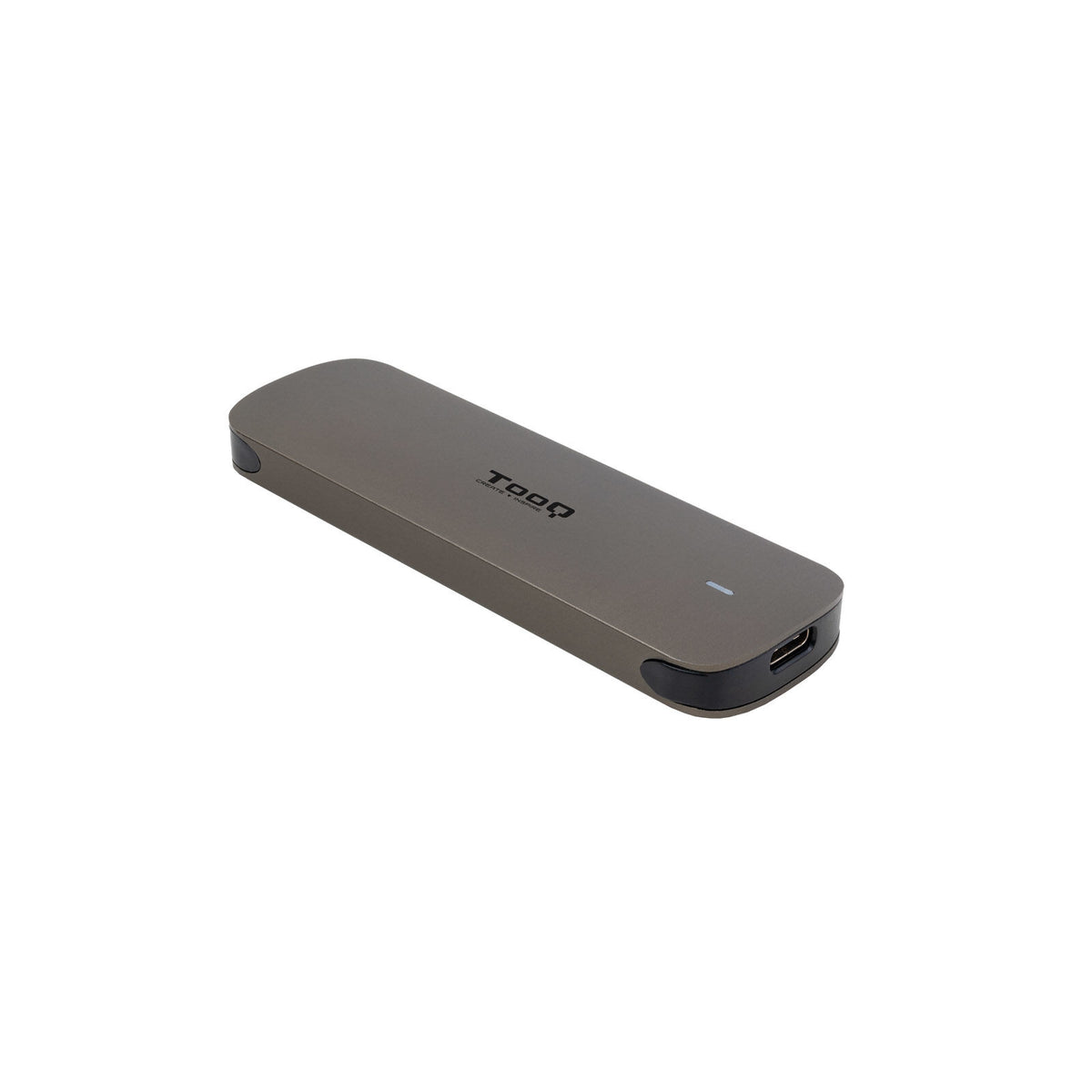 Caixa SSD Tooq M.2 NGFF USB 3.1 Gen 1 Castanho