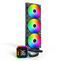 Water Cooler CPU Montech HyperFlow Digital 360mm Preto