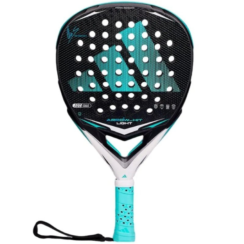 Pala de Pádel Adidas Arrow Hit Light 2026 (Ari Sánchez) Preta e Azul