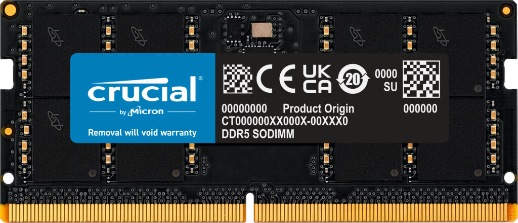 Crucial SO-DIMM 32GB DDR5 5600MHz CL46