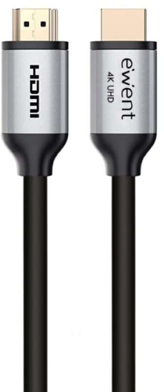 Cabo HDMI Premium Ewent HDMI 2.0 Macho/Macho c/Ethernet 4K@60Hz 5 M Preto