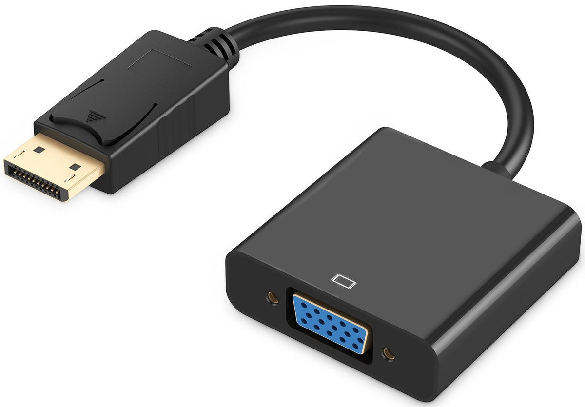 Adaptador Gigabit Ewent DisplayPort > VGA M/F