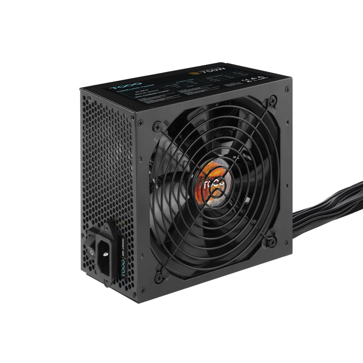 Fonte de Alimentação Tooq ATX 750W APFC 80PLUS Bronze