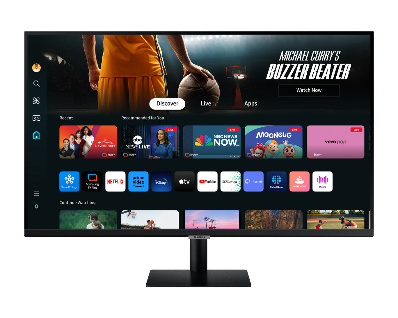 Monitor Samsung Smart Monitor M70D 32"
