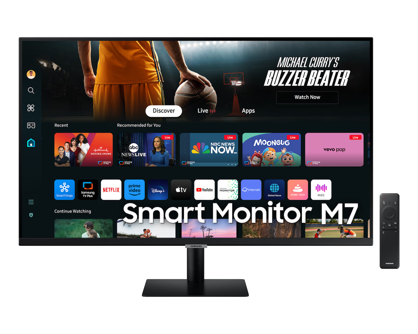 Monitor Samsung Smart Monitor M70D 32"